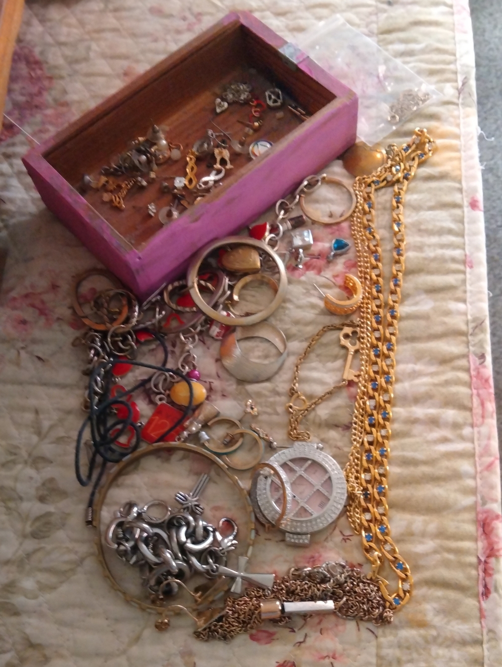 Just added a second bunch of mostly solo earrings some necklaces some broken